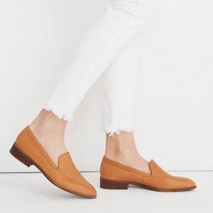 Madewell Frances Loafers in Amber Brown (Size 6)